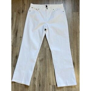 Lauren Ralph Lauren LRL Classic Straight Jeans White Women's 8